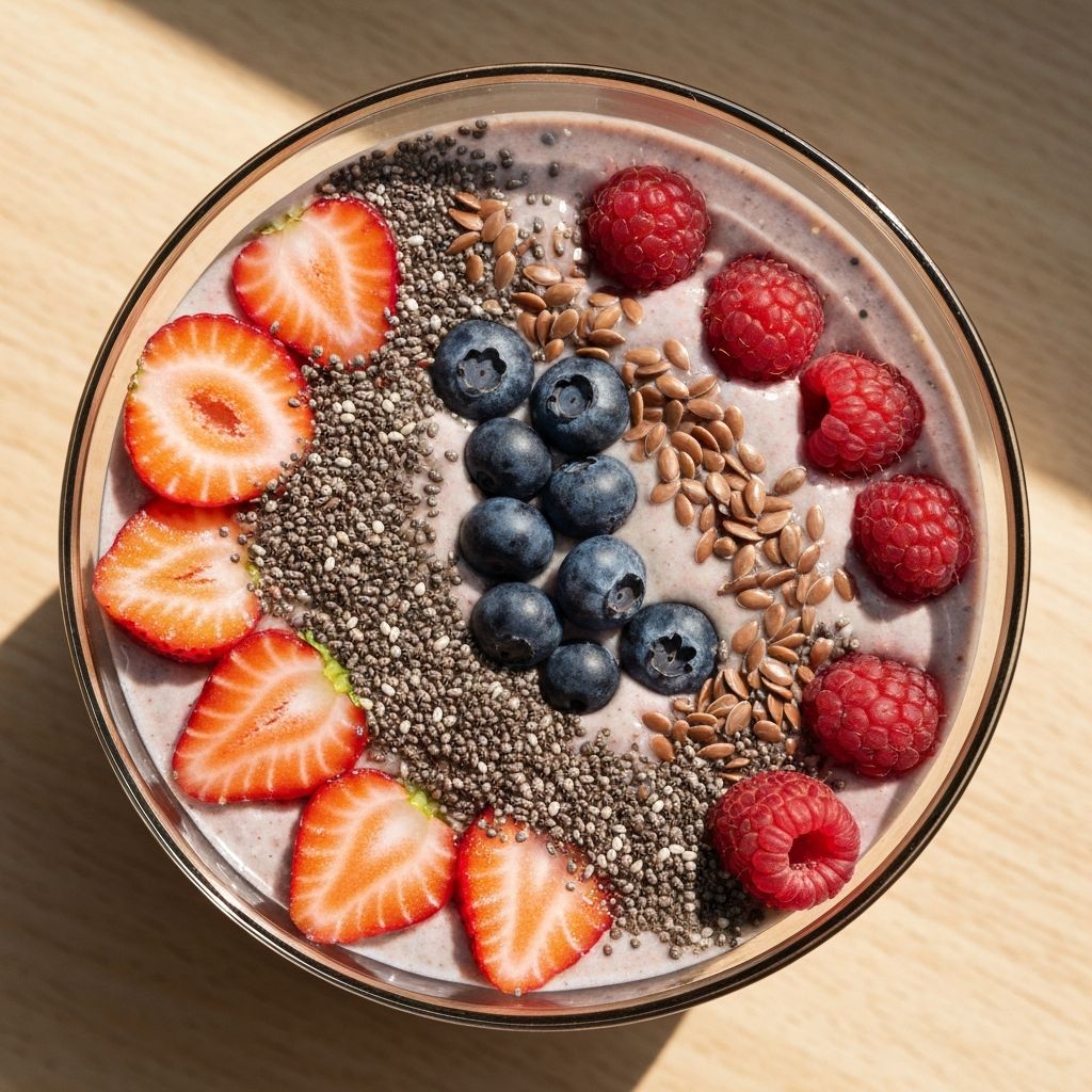 Healthy smoothie bowl